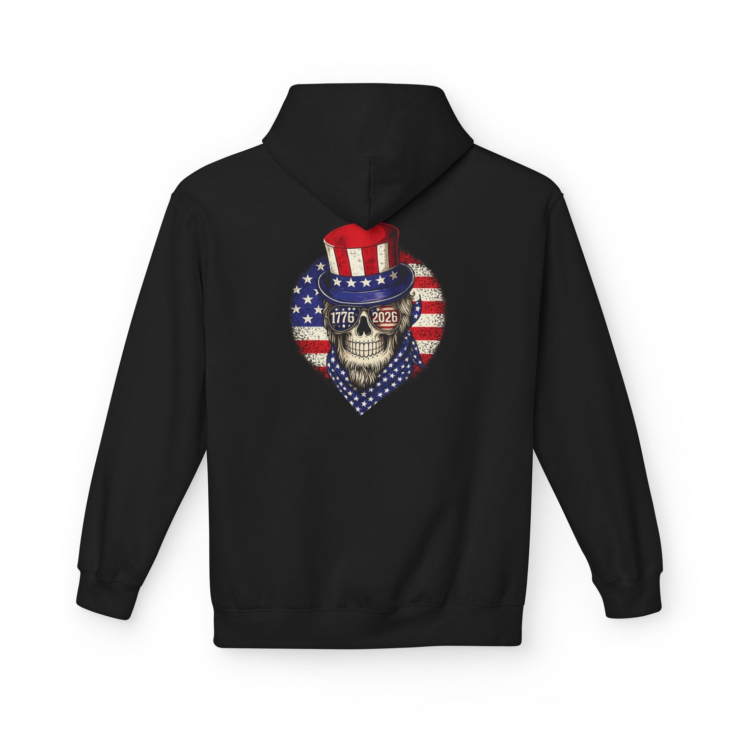 Uncle Sam Skull Hoodie