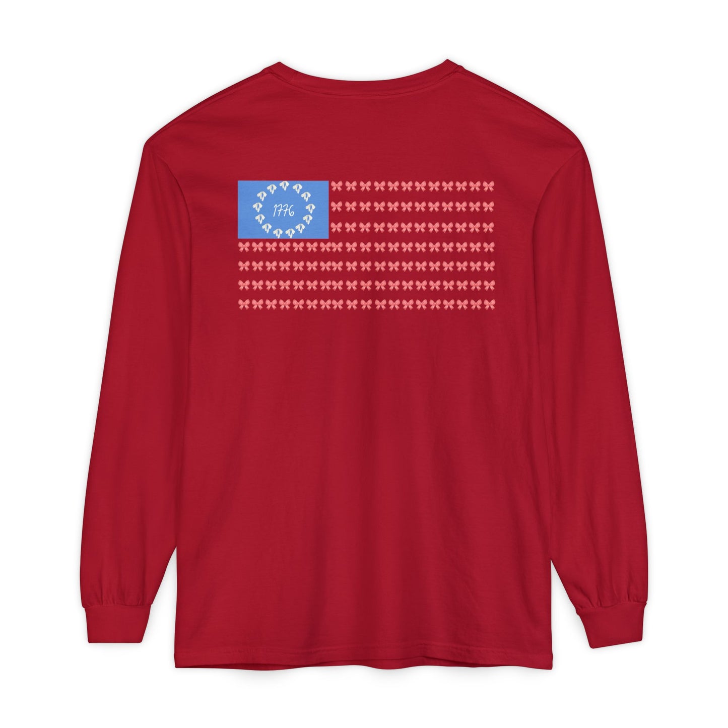 Betsy Bow Flag Long Sleeve Tee