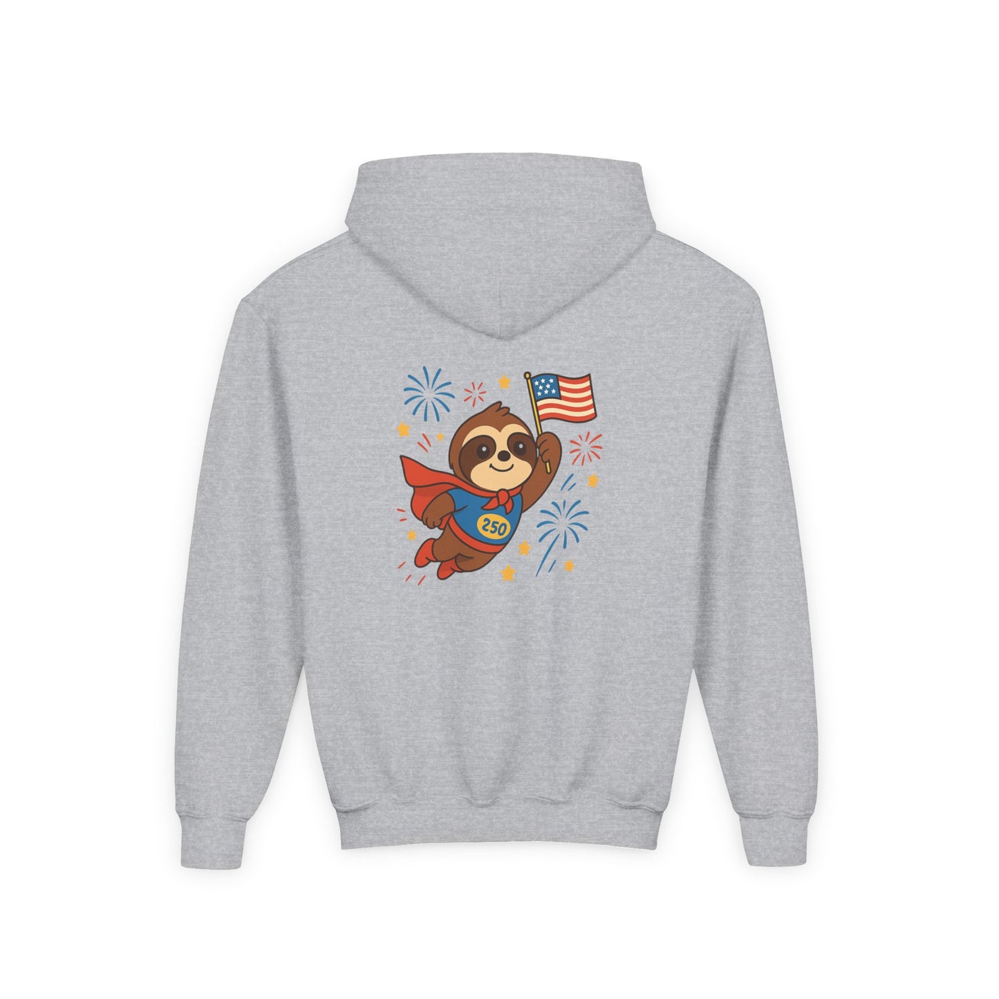 Super Sloth USA Hoodie