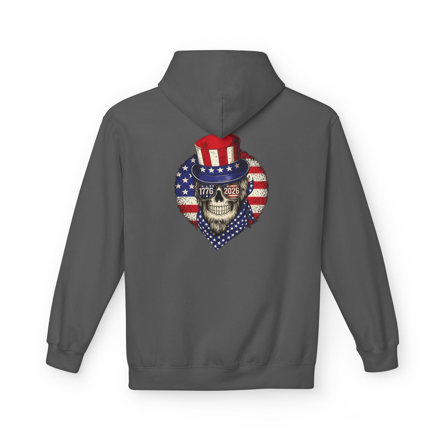Uncle Sam Skull Hoodie