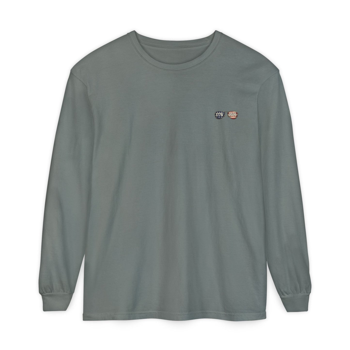 Uncle Sam Skull Long Sleeve Tee
