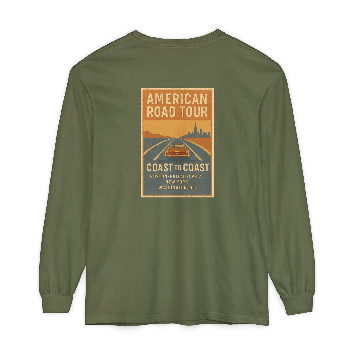 American Road Tour Long Sleeve Tee