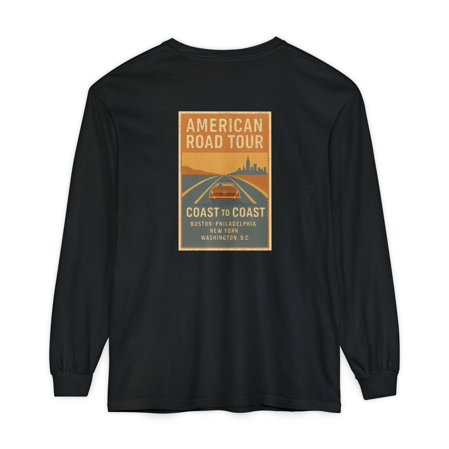 American Road Tour Long Sleeve Tee
