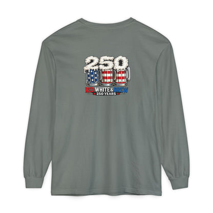 Red White & Brew Long Sleeve Tee