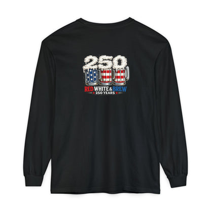 Red White & Brew Long Sleeve Tee