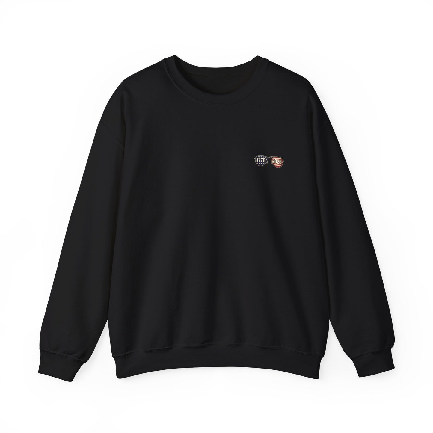 Uncle Sam Skull Crewneck Sweatshirt