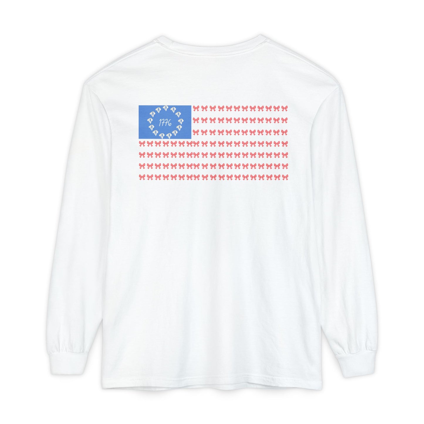 Betsy Bow Flag Long Sleeve Tee