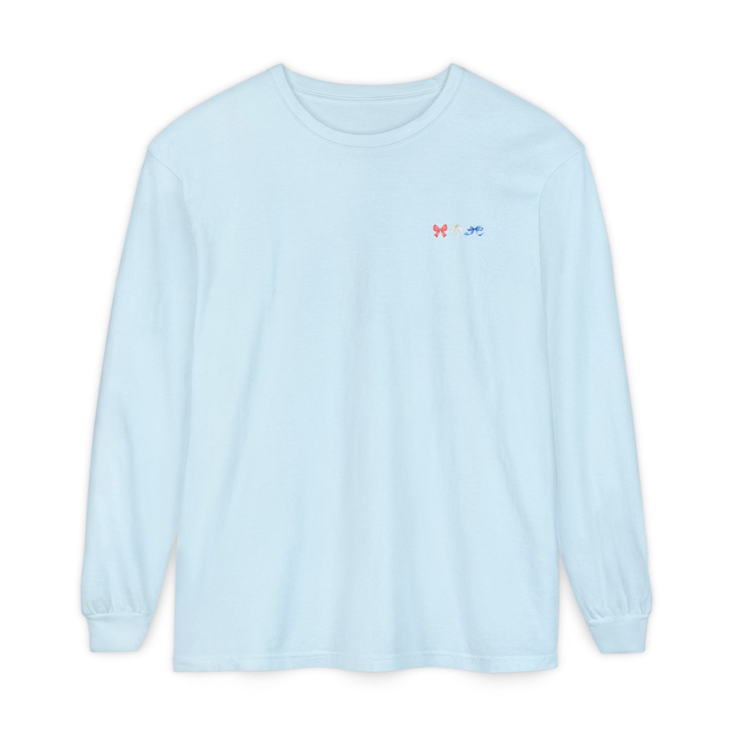 Betsy Bow Flag Long Sleeve Tee