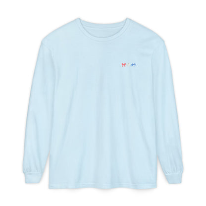 Betsy Bow Flag Long Sleeve Tee