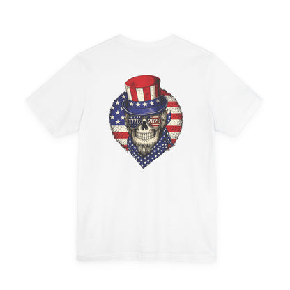 Uncle Sam Skull Tee