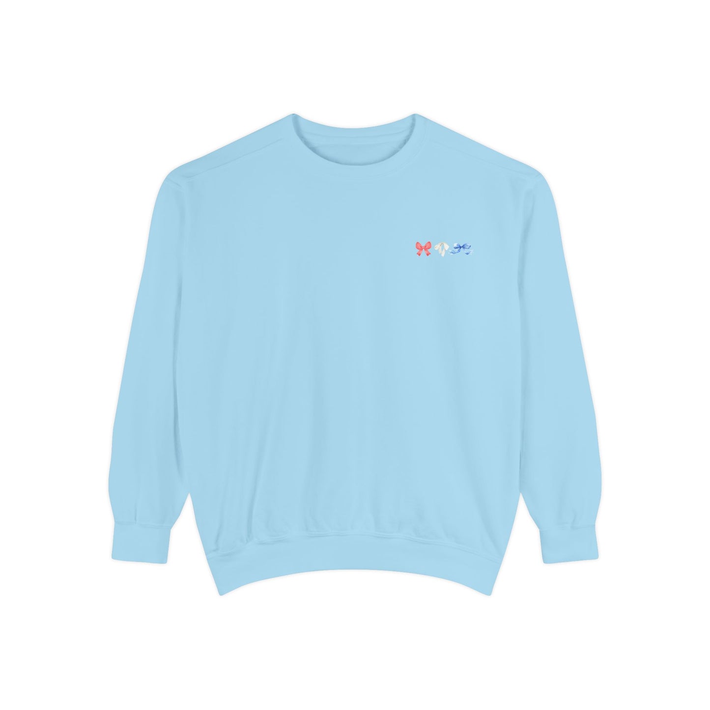 Betsy Bow Flag Crewneck Sweatshirt