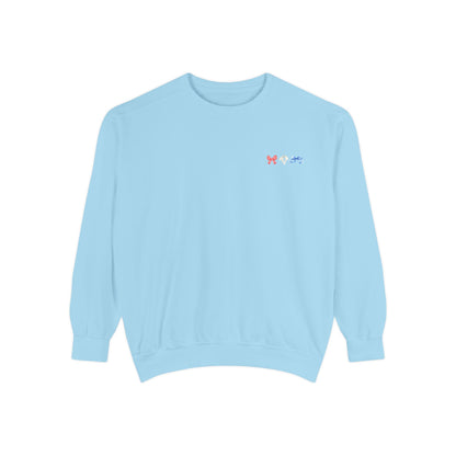 Betsy Bow Flag Crewneck Sweatshirt