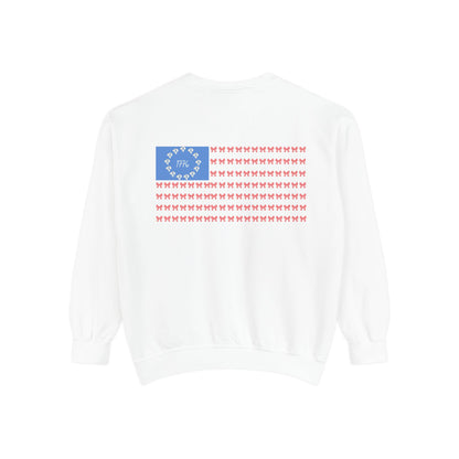 Betsy Bow Flag Crewneck Sweatshirt