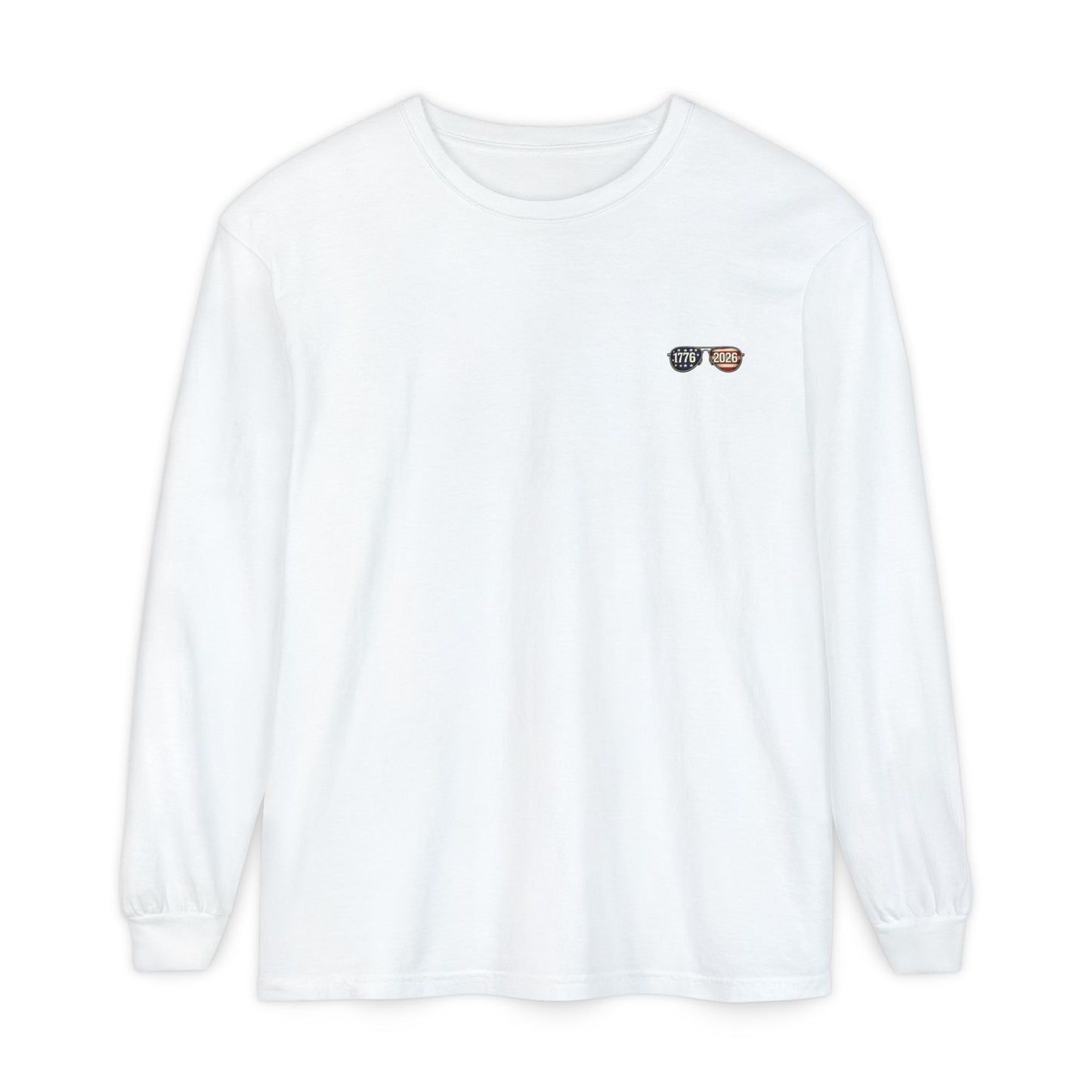 Uncle Sam Skull Long Sleeve Tee