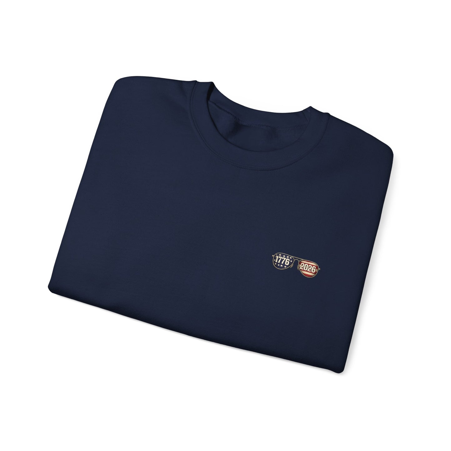 Uncle Sam Skull Crewneck Sweatshirt
