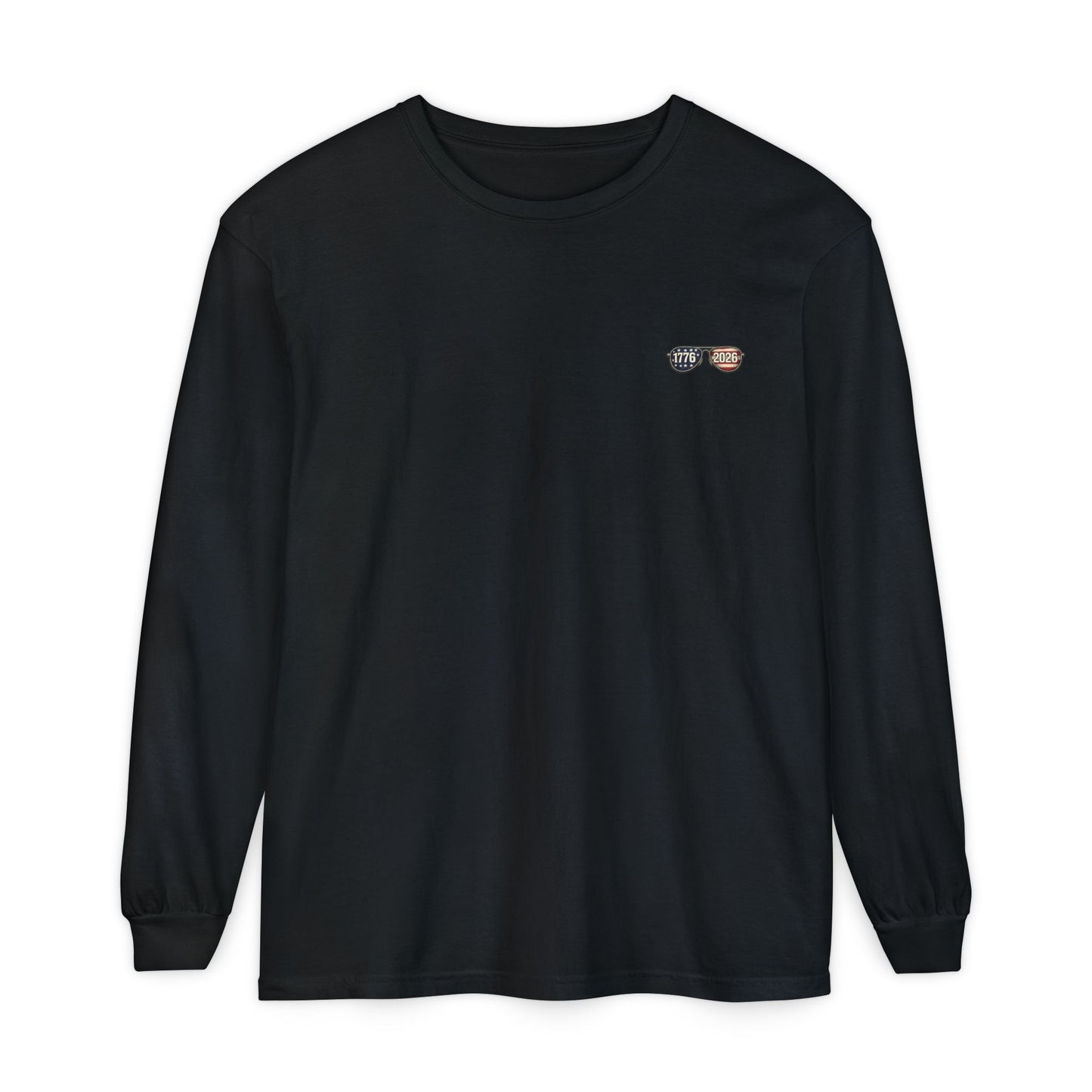 Uncle Sam Skull Long Sleeve Tee