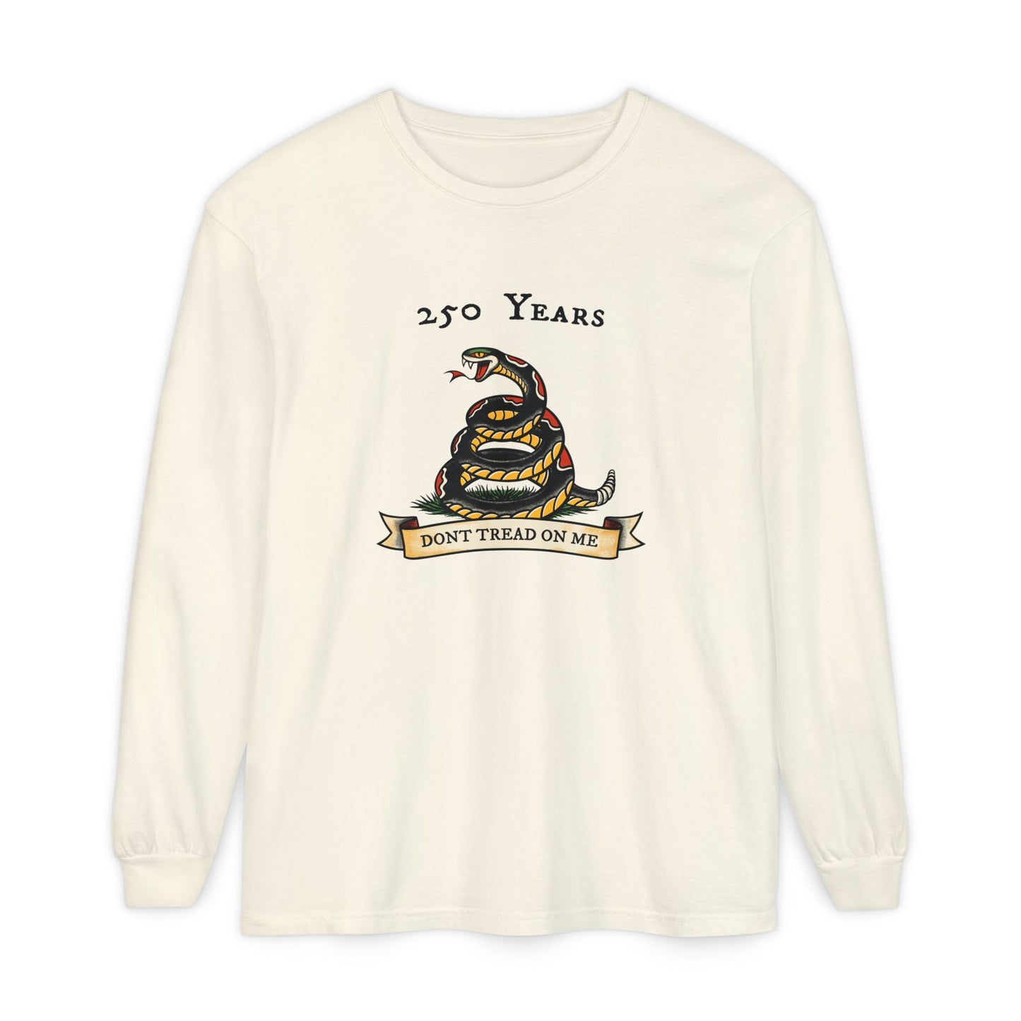 Don't Tread On Me V2 Long Sleeve Tee