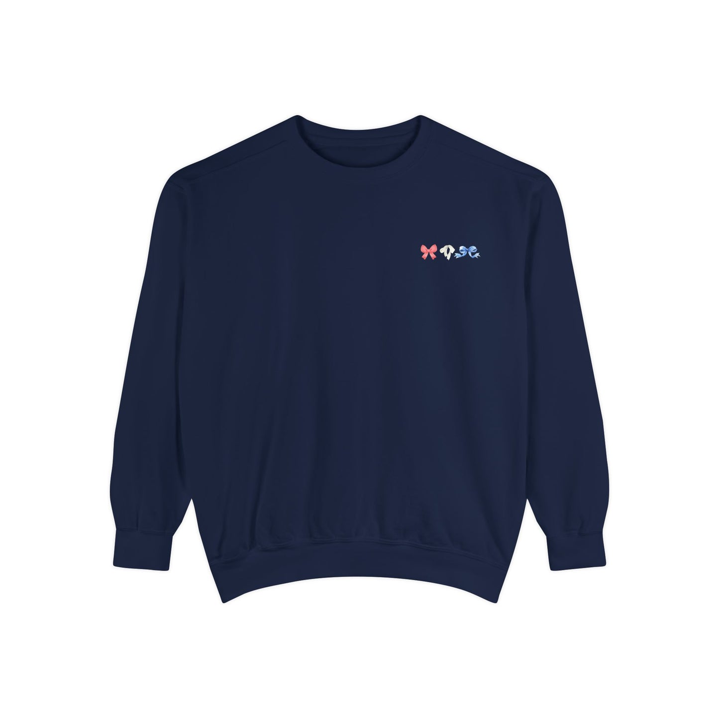 Betsy Bow Flag Crewneck Sweatshirt