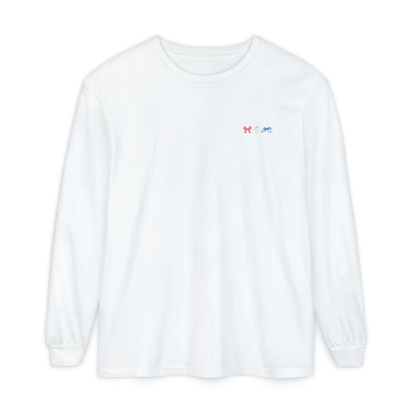 Betsy Bow Flag Long Sleeve Tee