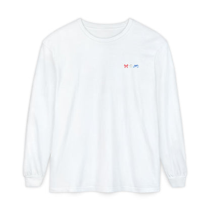 Betsy Bow Flag Long Sleeve Tee