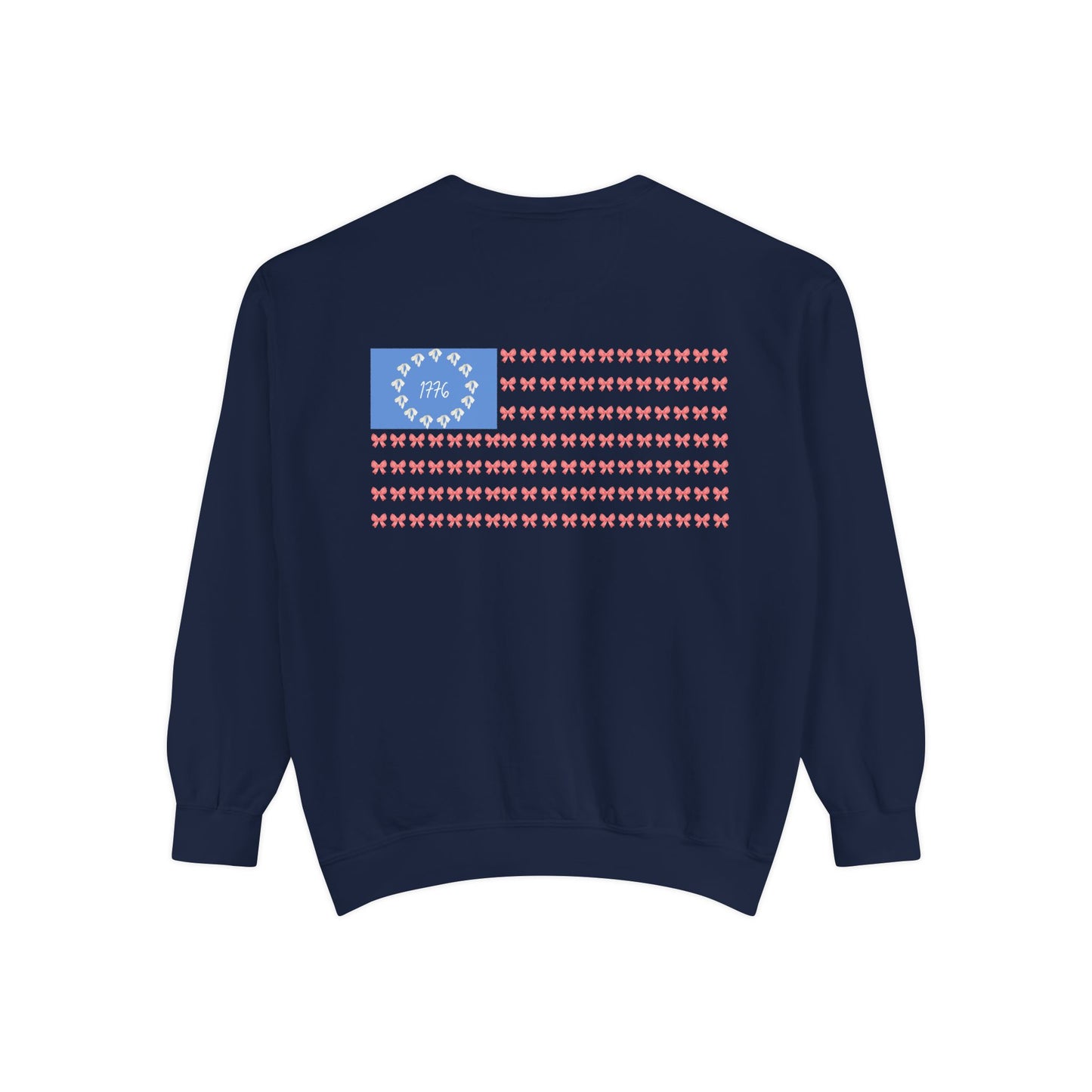 Betsy Bow Flag Crewneck Sweatshirt