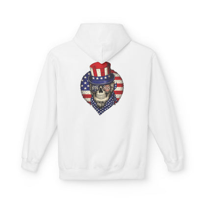 Uncle Sam Skull Hoodie