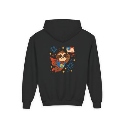 Super Sloth USA Hoodie