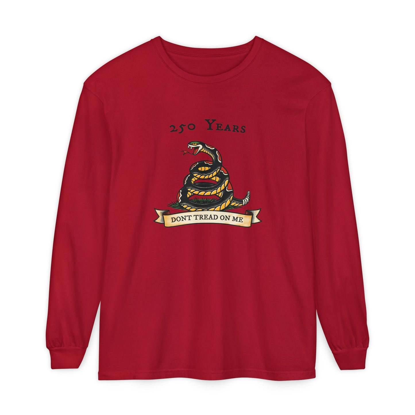 Don't Tread On Me V2 Long Sleeve Tee