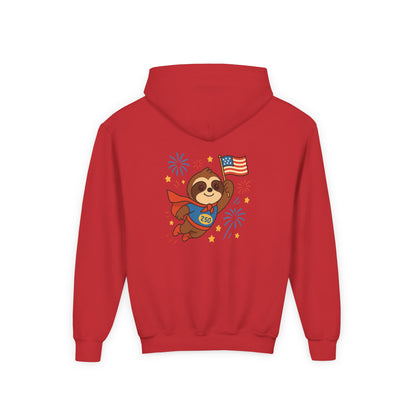 Super Sloth USA Hoodie