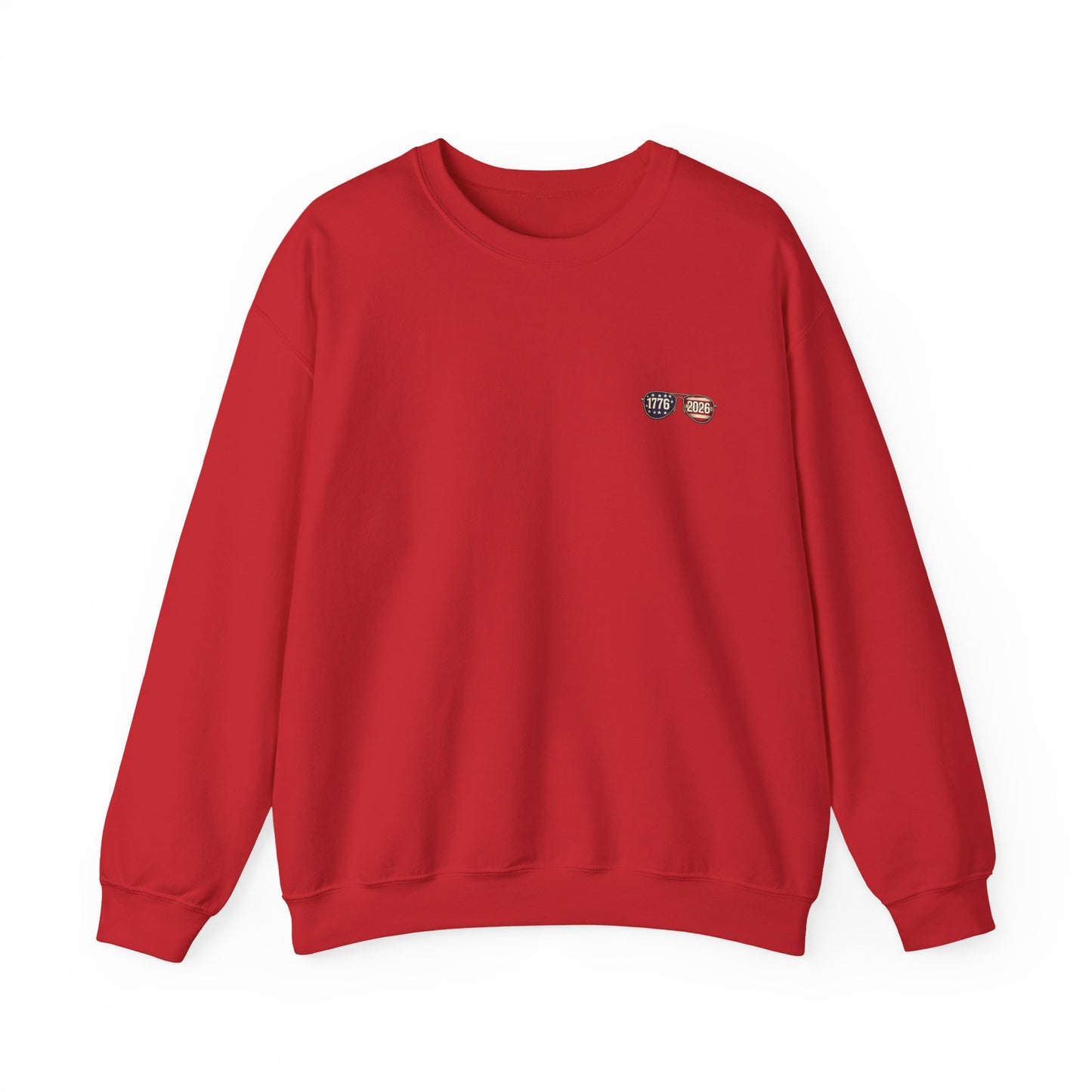 Uncle Sam Skull Crewneck Sweatshirt