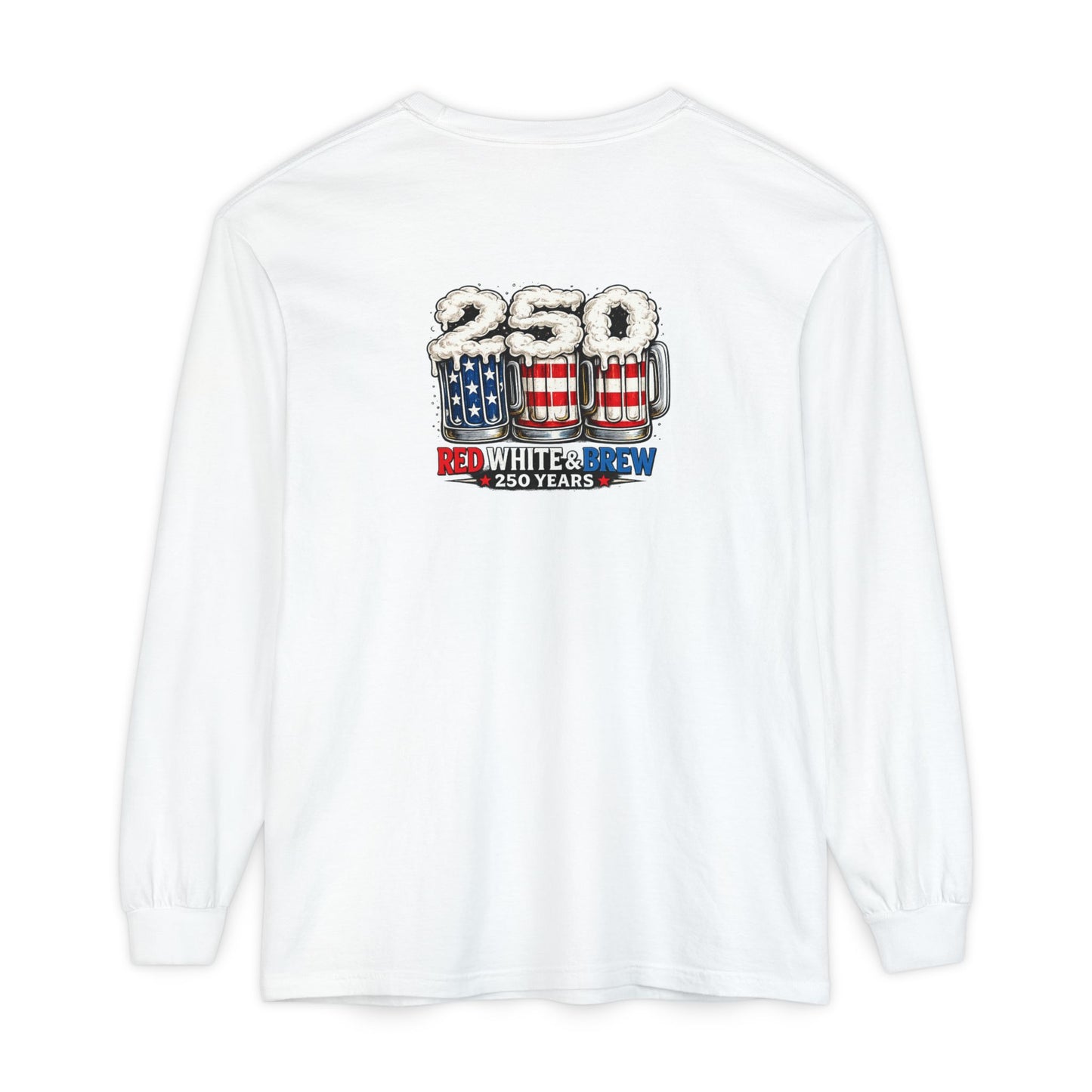 Red White & Brew Long Sleeve Tee