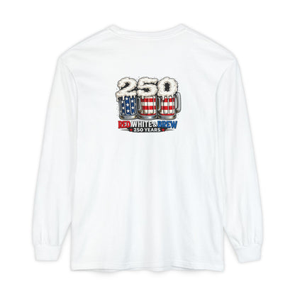 Red White & Brew Long Sleeve Tee