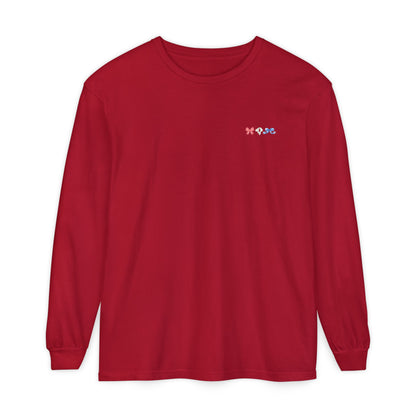 Betsy Bow Flag Long Sleeve Tee