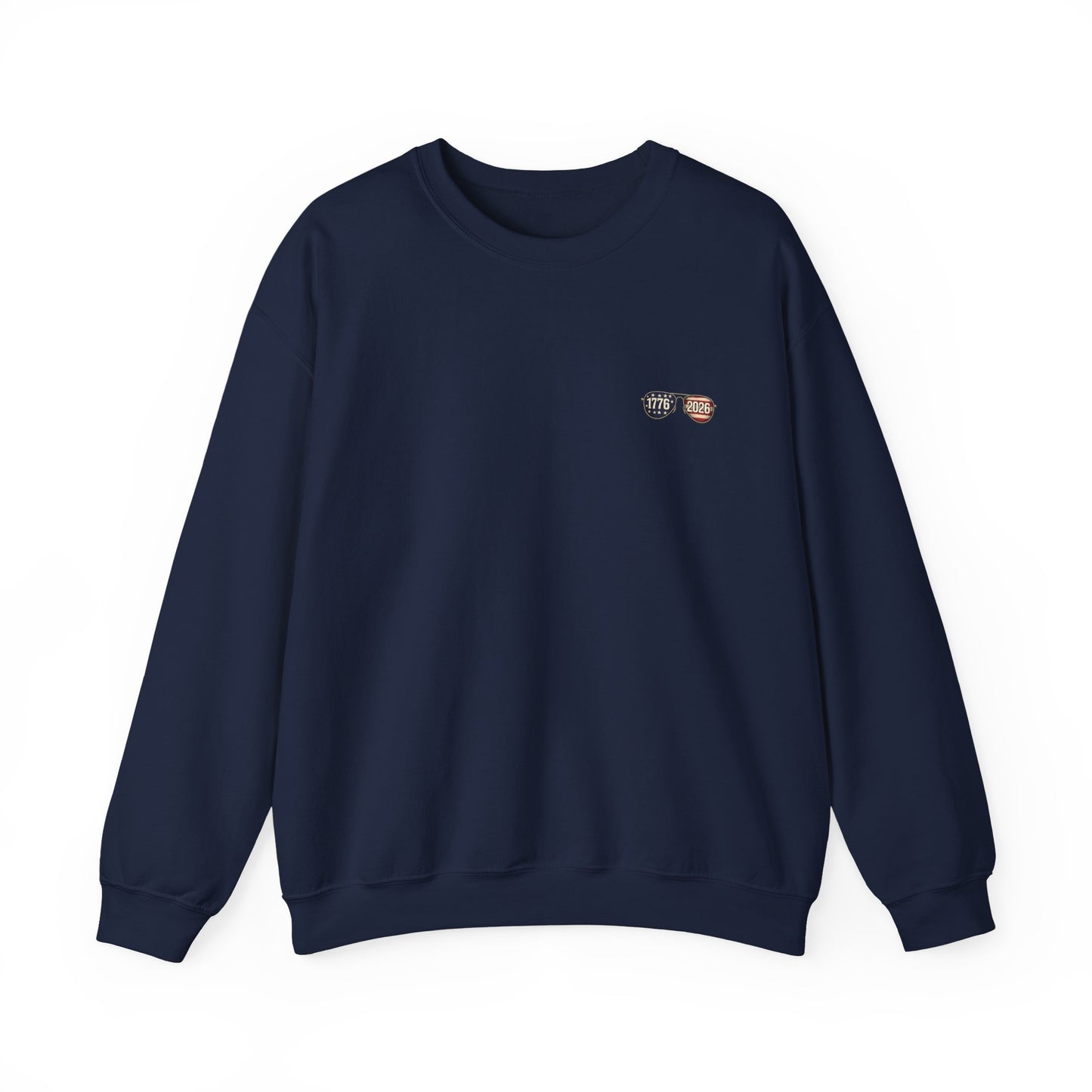 Uncle Sam Skull Crewneck Sweatshirt
