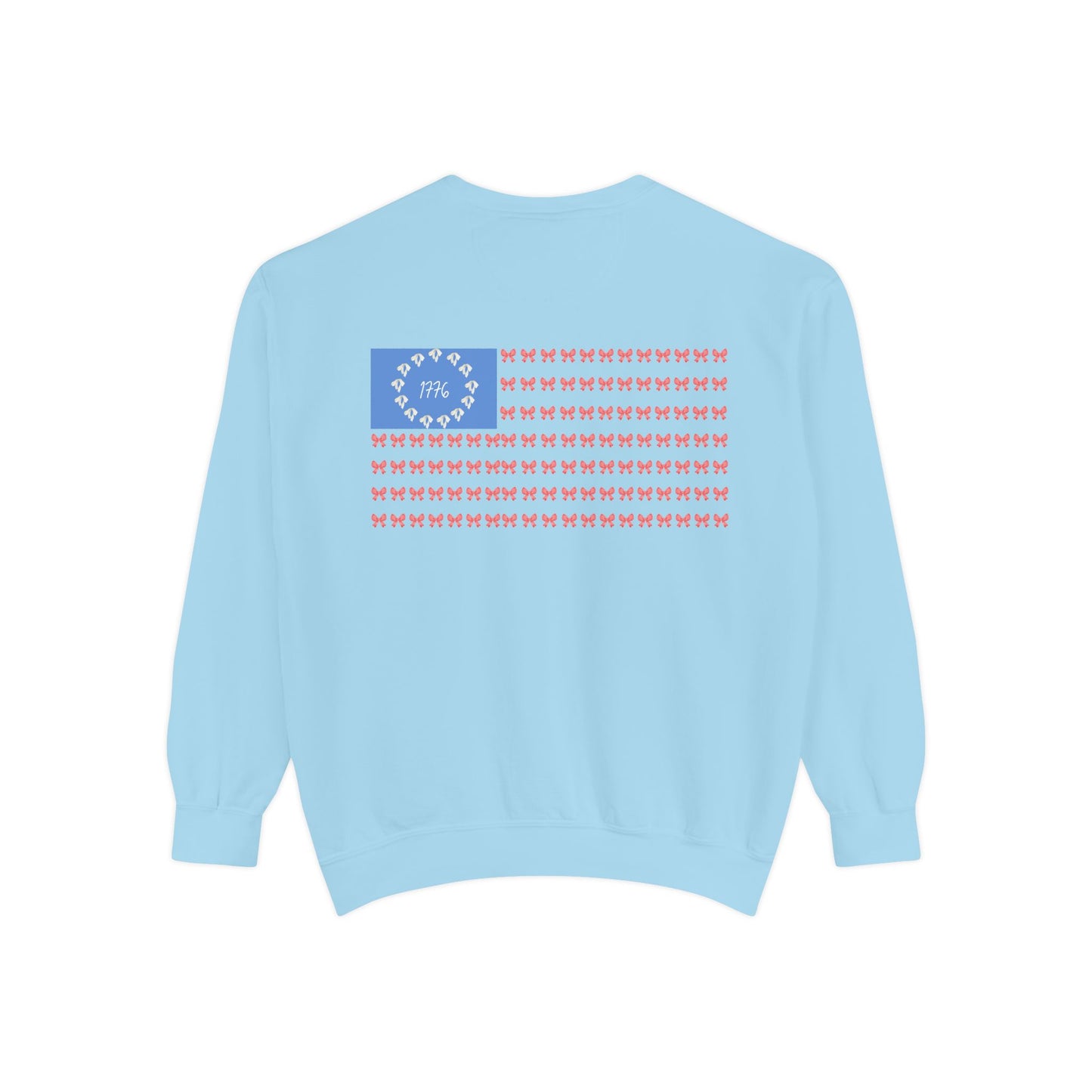 Betsy Bow Flag Crewneck Sweatshirt