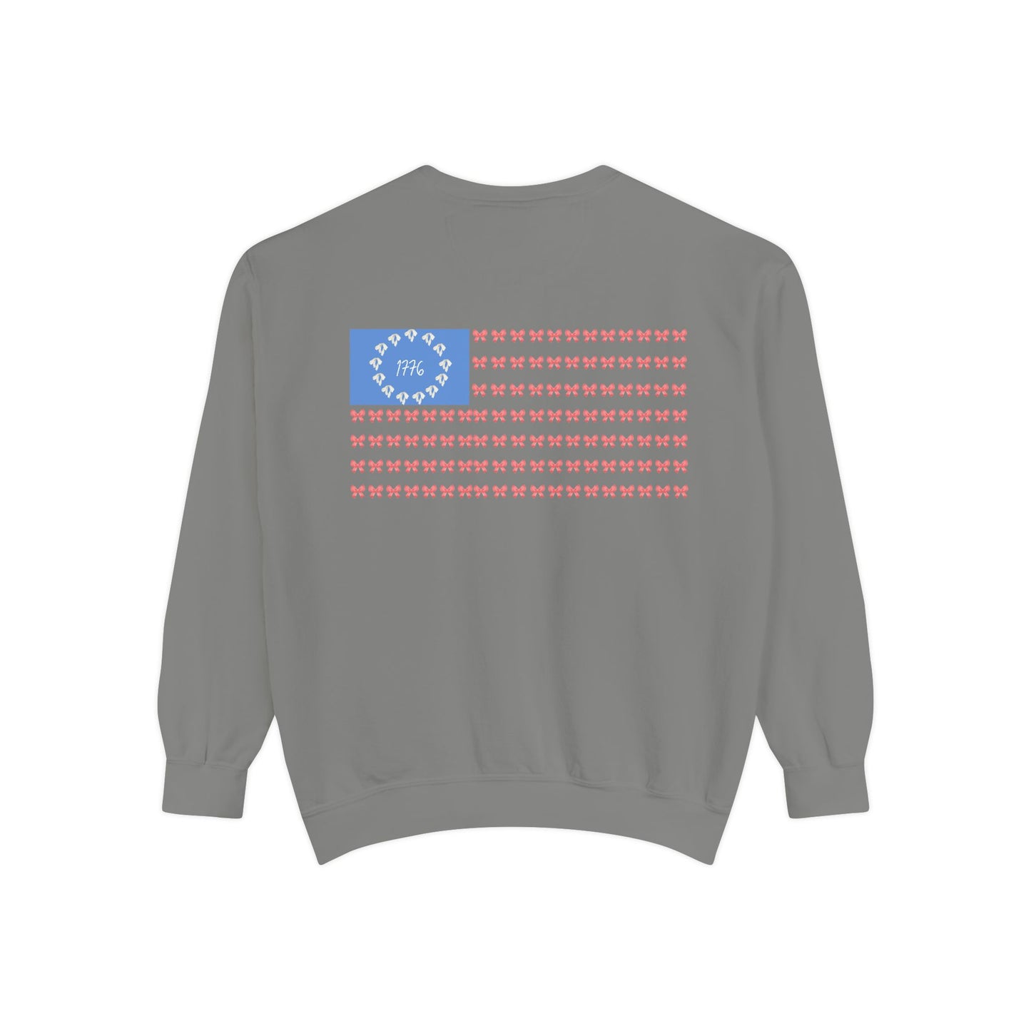 Betsy Bow Flag Crewneck Sweatshirt