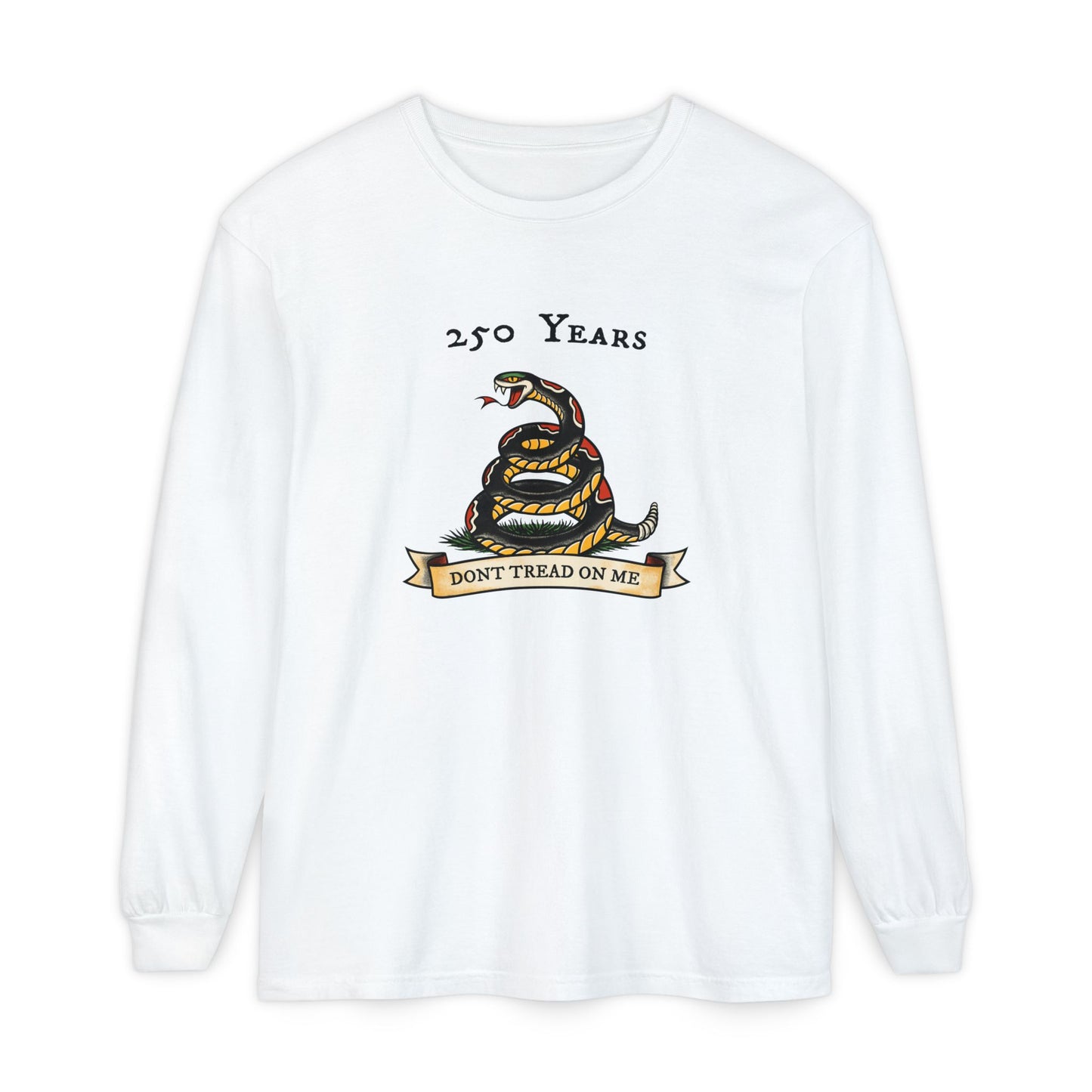 Don't Tread On Me V2 Long Sleeve Tee