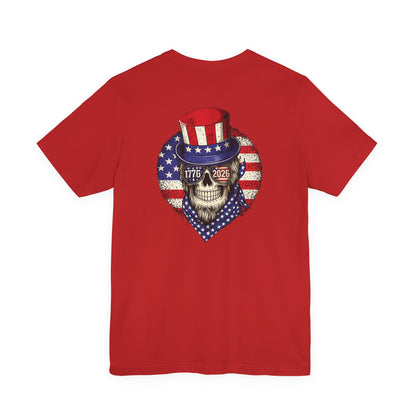 Uncle Sam Skull Tee