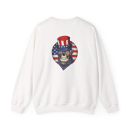 Uncle Sam Skull Crewneck Sweatshirt