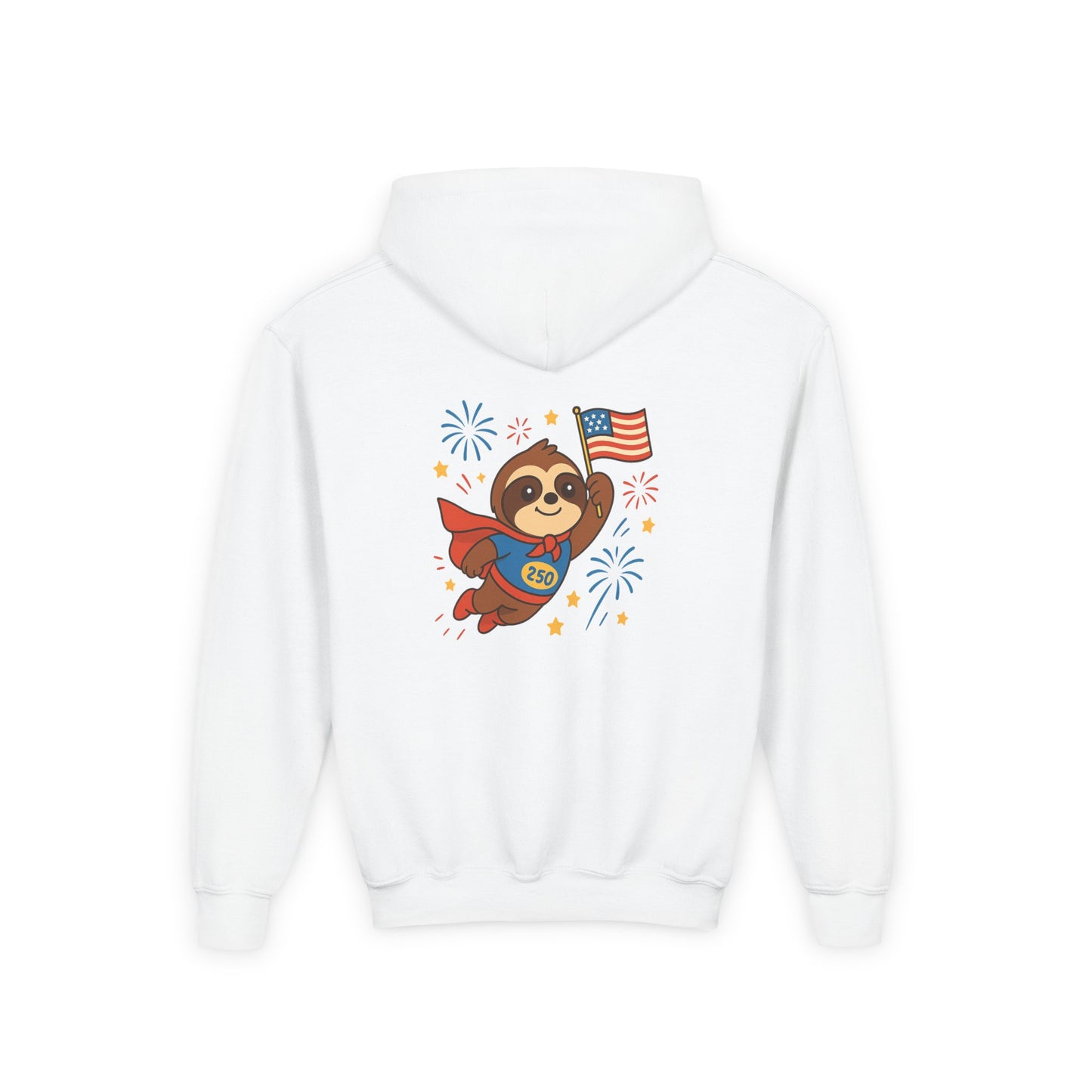 Super Sloth USA Hoodie