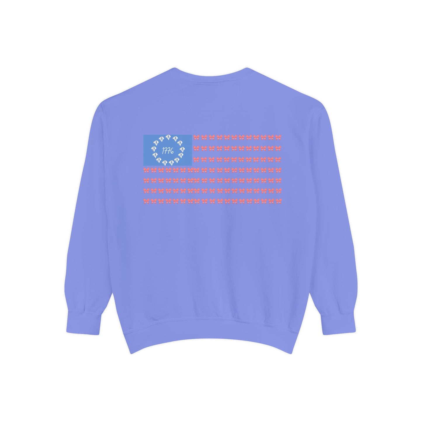 Betsy Bow Flag Crewneck Sweatshirt