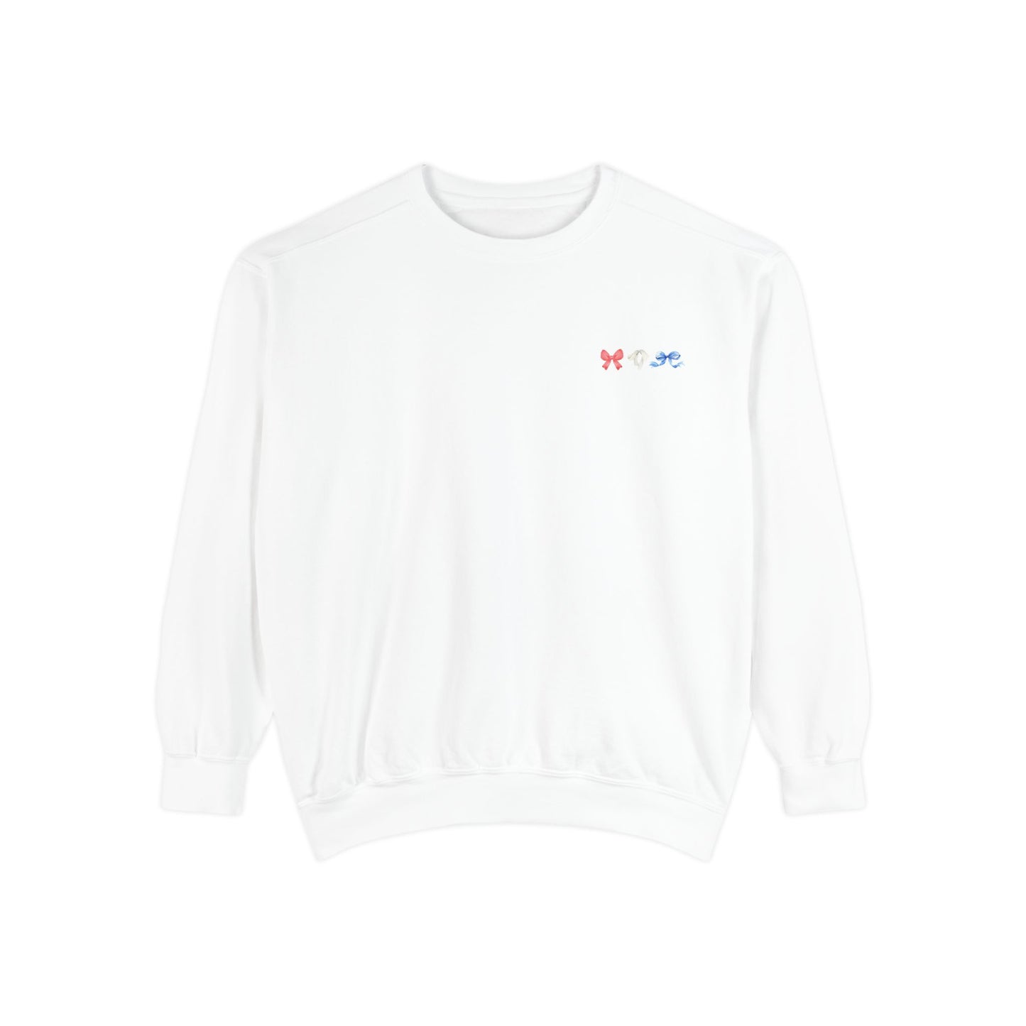 Betsy Bow Flag Crewneck Sweatshirt