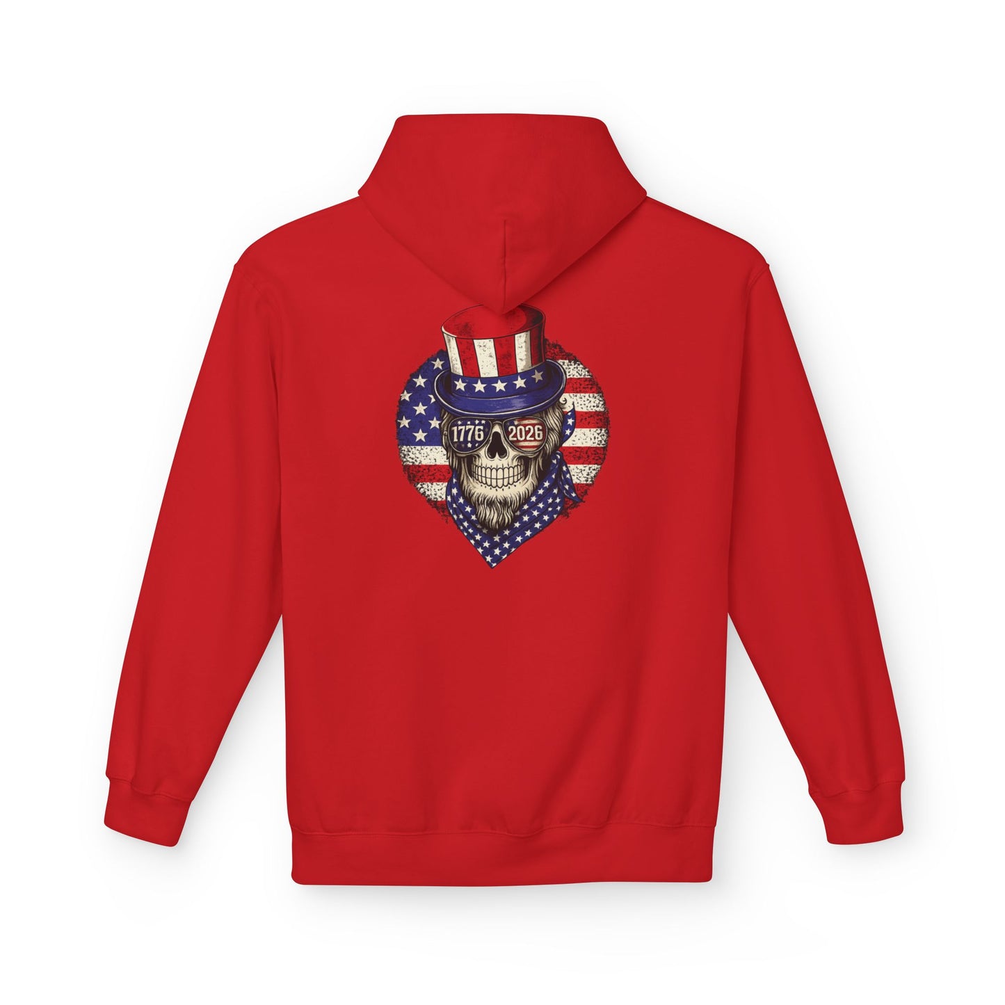 Uncle Sam Skull Hoodie