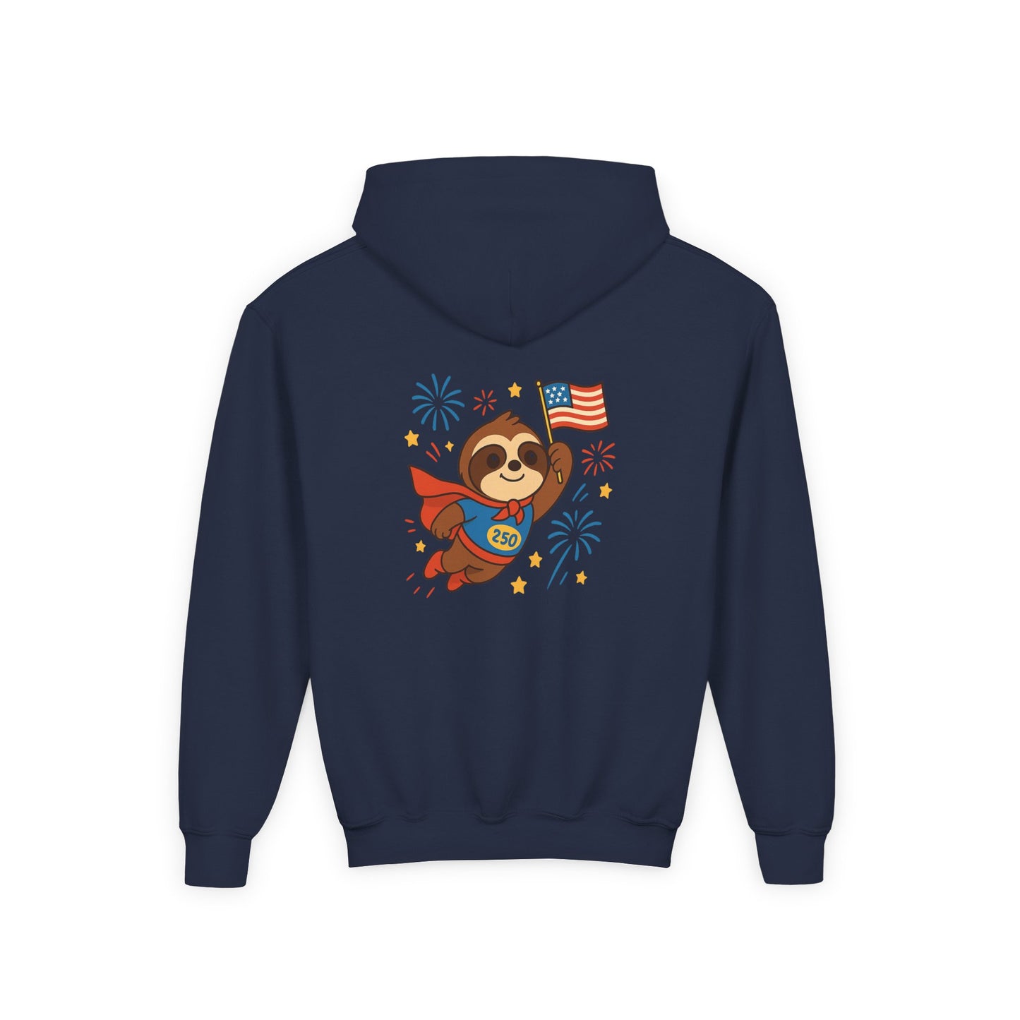 Super Sloth USA Hoodie