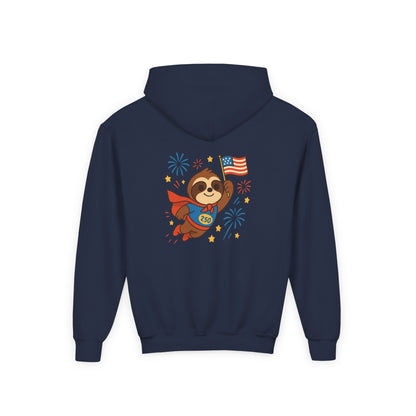 Super Sloth USA Hoodie