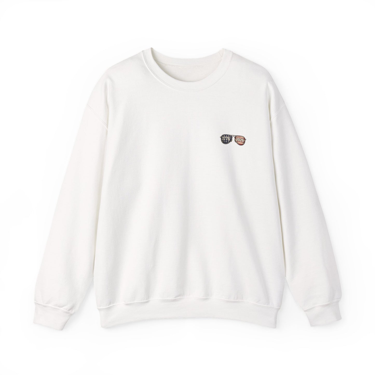 Uncle Sam Skull Crewneck Sweatshirt